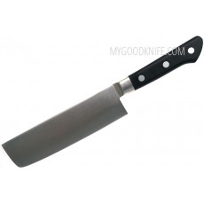 Nakiri Japanese kitchen knife Tojiro DP Cobalt Alloy F-502 16.5cm - 3