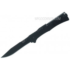 Folding knife SOG Slim Jim XL A/O Black 729857997119 10.6cm