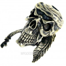 Lanyard bead 2 (nickel silver) bead2p - 1