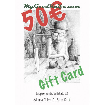 Virtual Gift Card 50 euro Gigt50 - 1