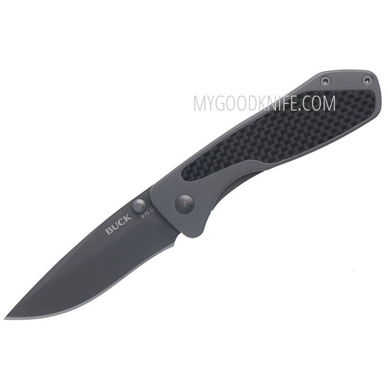 Folding Knife Buck 816 Lux Carbon Fiber 0816cfs B 8 5cm For Sale Buy Online At Mygoodknife