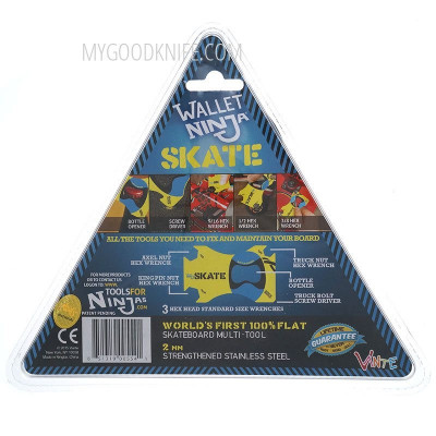 Мультитул Wallet Ninja Skate Multitool 851319005541 5.3см - 1
