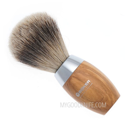 Böker Shaving Brush Olive wood 04BO124 - 1