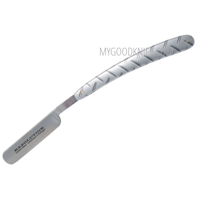 Razolution Safety Razor Straight razor SimbaTec Razolution Carbon, Checkered Aluminium 7.5cm ...