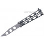 Cuchillo de Entrenamiento Bear&Son 4" Silver Vein Butterfly Trainer  113TR 10.5cm - 1