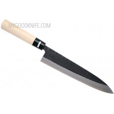 Gyuto Japanese kitchen knife Tojiro Hammered Black F-1091 21cm
