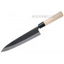 Gyuto Japanese kitchen knife Tojiro Hammered Black F-1091 21cm - 2