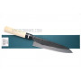Gyuto Japanese kitchen knife Tojiro Hammered Black  F-1090 18cm - 2