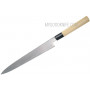 Yanagiba Japanese kitchen knife Tojiro Hammered Black F-1081 24cm - 2