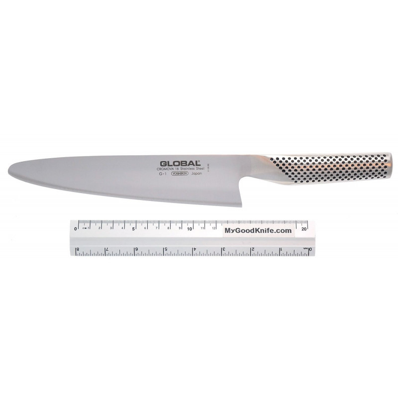 Slicing kitchen knife Global G1 21cm for sale MyGoodKnife