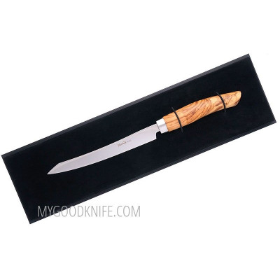 Slicing kitchen knife Nesmuk SOUL Olive wood  S3O1602012 16cm - 1