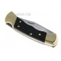 Folding knife Buck 112 Ranger, finger grooved 0112BRSFG-B 7.6cm - 4