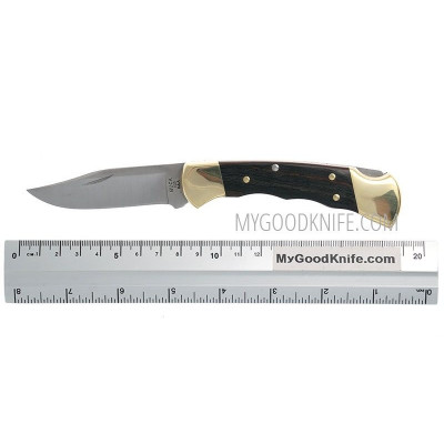 Folding knife Buck Knives 112 Ranger, finger grooved 0112BRSFG-B 