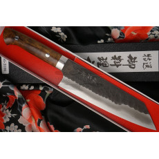 Japanese kitchen knife Takeshi Saji Bunka Iron Wood HG-3106 17cm