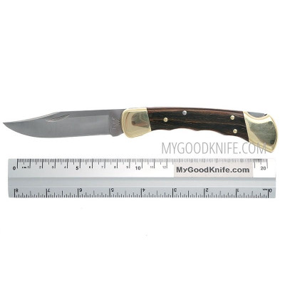 Buck Knives 110 Folding Hunter, Finger Grooved 0110BRSFG-B 9.5cm for sale