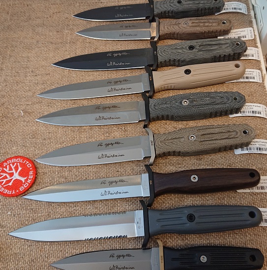 Böker Applegate-Fairbairn knives