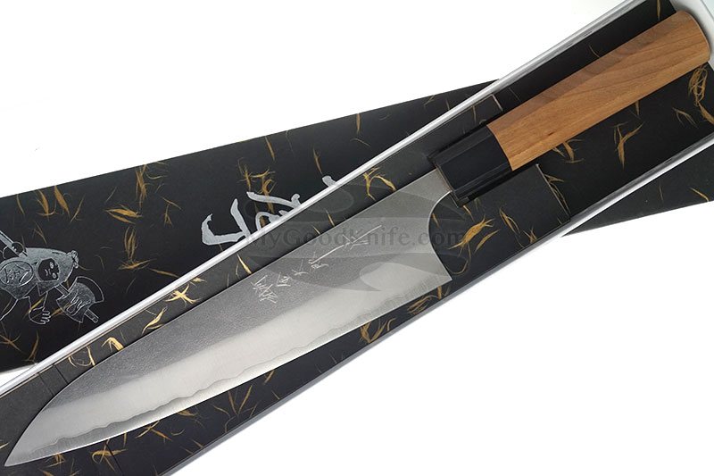 Japanese kitchen knives by Hiroshi Kato