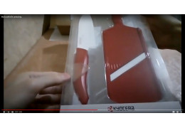 Распаковка ножа от нашего заказчика из Киева.