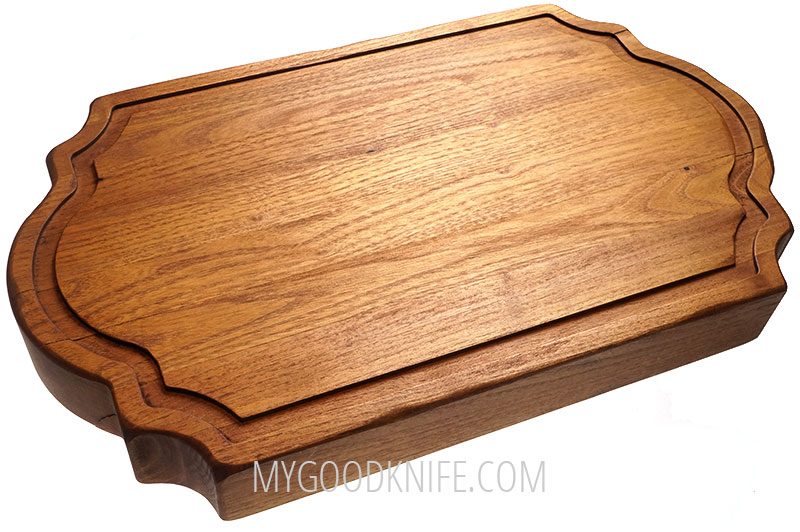 Large Arched Hardwood Cutting Board